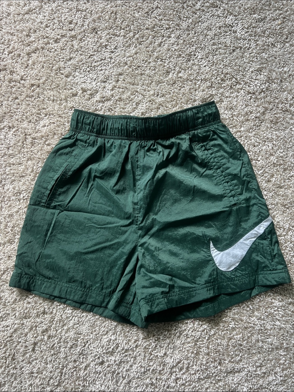 Nike Wind Shorts with White Swoosh